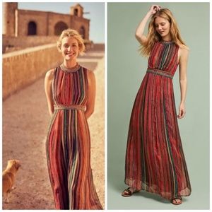 NWT Anthropologie Artista Maxi Dress XS by Bl-nk